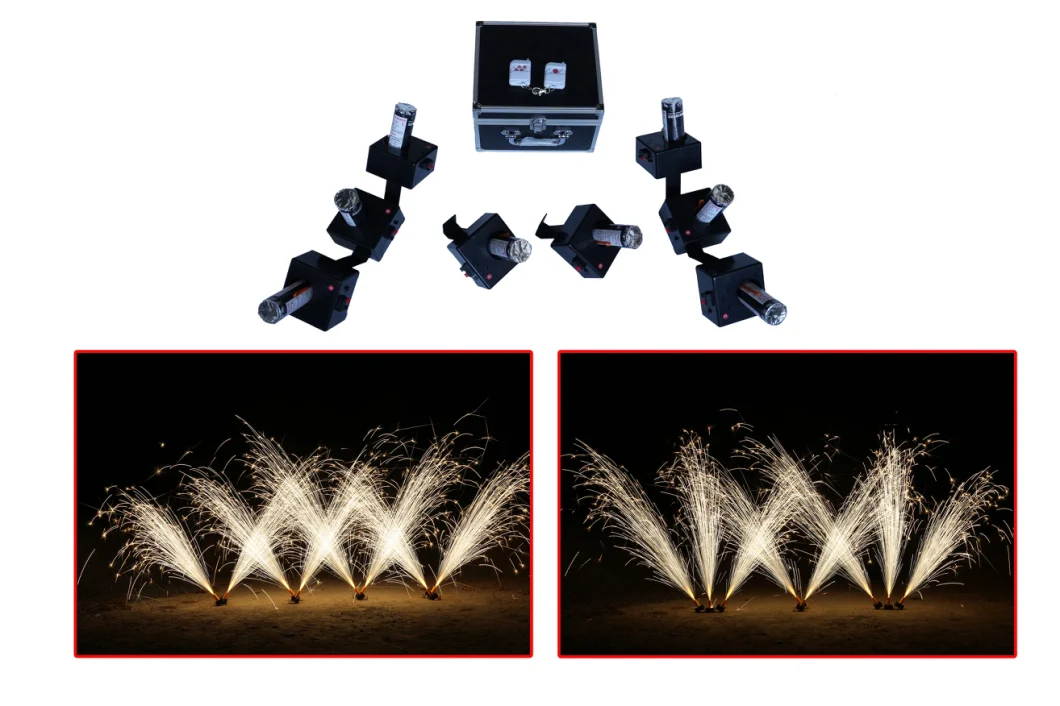 Fireworks Firing System Multi Shaped 12cue Stage Fountain System Cold Fountain System