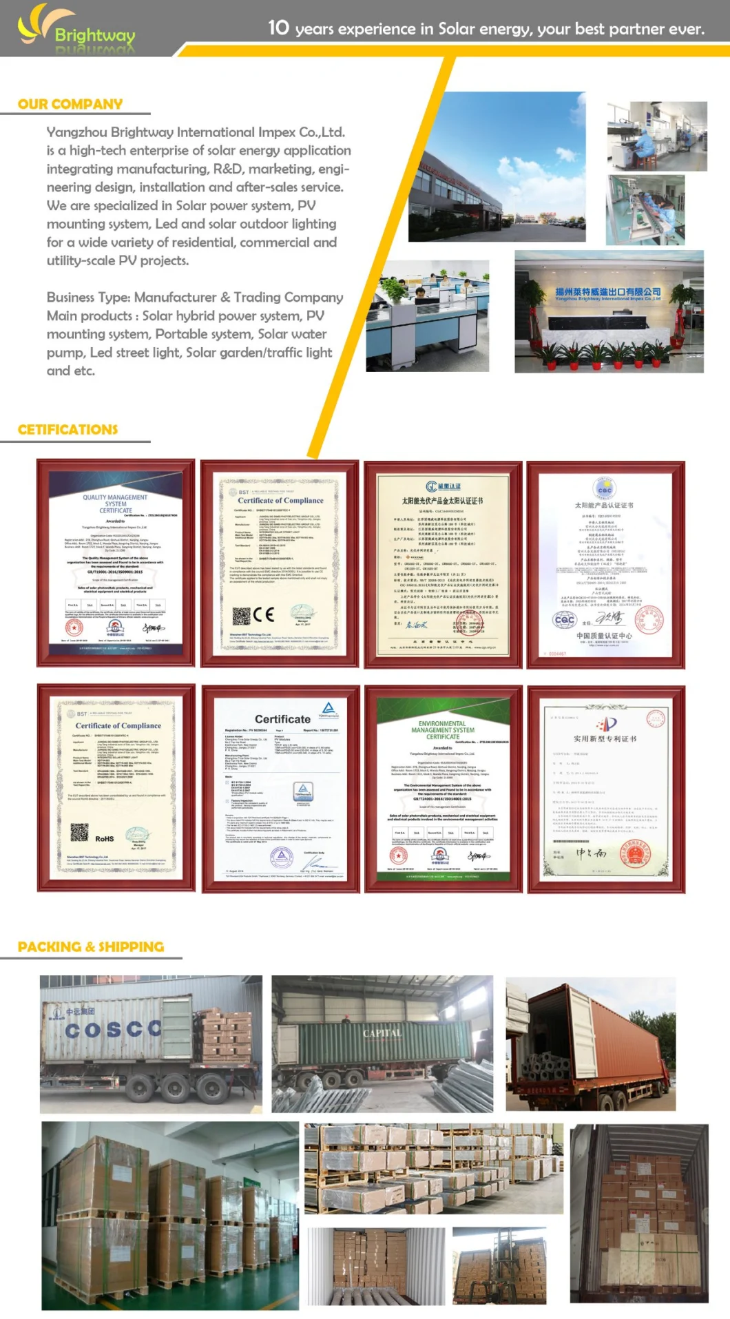 5000W 100kw Solar Tracker Solar Flat Single Axis Tracker PV System Price