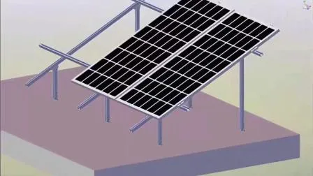 Struttura fotovoltaica in alluminio, sistema di montaggio del pannello solare a energia solare da 10 kW