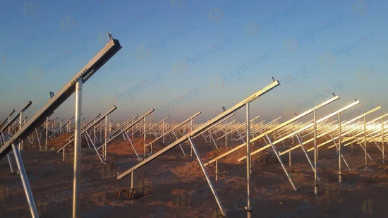 Prodotti fotovoltaici economici progettano un sistema di montaggio solare in alluminio con montaggio a terra