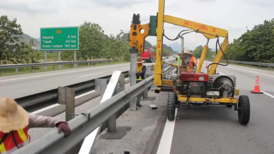 Guardrail autostradale in acciaio Q235 Q345 per la sicurezza del traffico